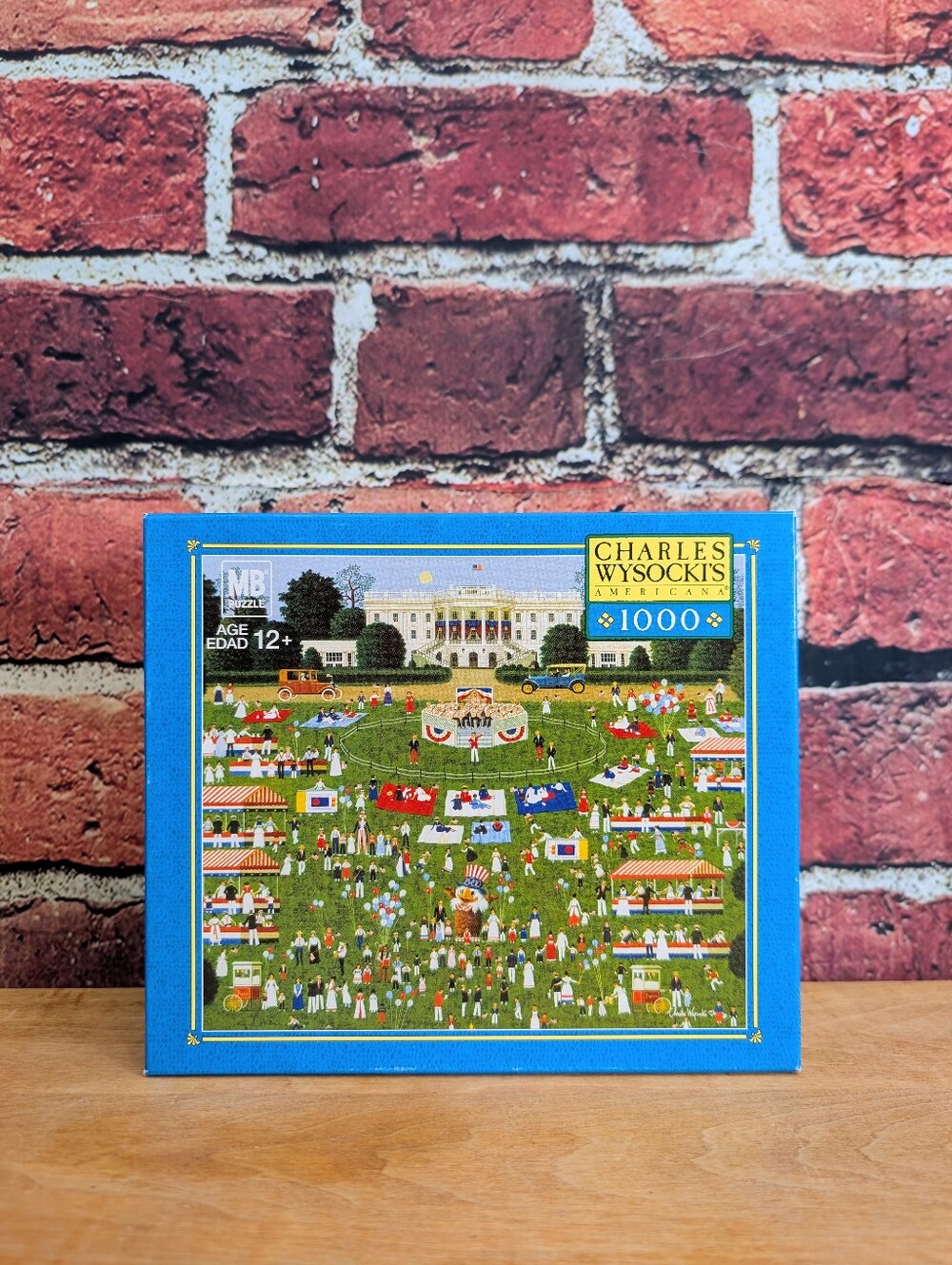 Charles Wysocki, Fourth Of July 1981, 1000 Piece Puzzle,  New
